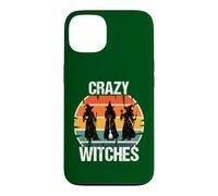 Custodia per iPhone 13 Streghe pazze Divertente Halloween