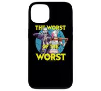 Custodia per iPhone 13 Suicide Squad Harley Quinn & Joker Worst Pair