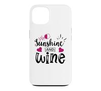 Custodia per iPhone 13 Sunshine & Wine Book Club Merch,Read Between the Wines Women