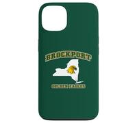 Custodia per iPhone 13 SUNY Brockport Golden Eagles New York State Graphic