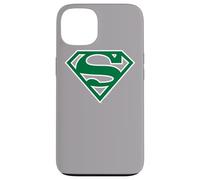 Custodia per iPhone 13 Superman Green & White Classic Shield