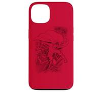 Custodia per iPhone 13 Superman In the City
