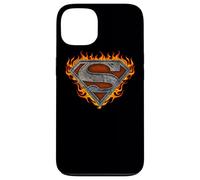 Custodia per iPhone 13 Superman Iron Fire Shield