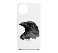 Custodia per iPhone 13 T-shirt In My Crone Era Crown Dark Cauldron Goth Witchy