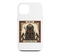 Custodia per iPhone 13 T-shirt In My Crone Era Crown Dark Cauldron Goth Witchy