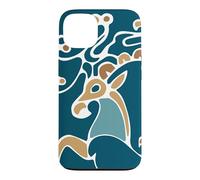 Custodia per iPhone 13 Tatuaggio Esoterico Siberian Ice Prince Princess Deer