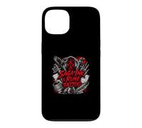 Custodia per iPhone 13 Tatuaggio Saga Ink Rune Viking Norse Ravens Skull
