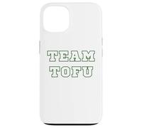 Custodia per iPhone 13 Team Tofu Vegan Vegetariano Tee Per Gli Amanti Del Tofu.