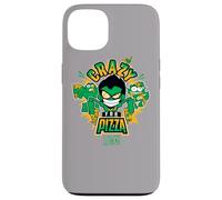 Custodia per iPhone 13 Teen Titans Go! Crazy For Pizza