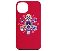 Custodia per iPhone 13 Teen Titans Go! Many Moods of Raven