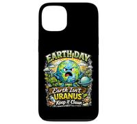 Custodia per iPhone 13 Terra Isnt Urano Keep It Clean Funny Earth Day