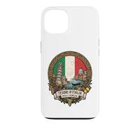 Custodia per iPhone 13 Tesori D Italia Pisa E Venezia Torre Pendente Gondola Grafica
