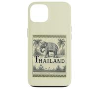 Custodia per iPhone 13 Thailand Vintage Inspired Antique Aesthetic Elephant Lover