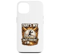 Custodia per iPhone 13 That's My Sons Baseball Dad Mom Parent Pride Sports