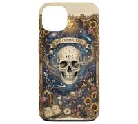 Custodia per iPhone 13 The Cosmic Sigil Celestial Skull and Galaxy