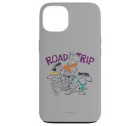Custodia per iPhone 13 The Flintstones Barney Fred Wilma Road Trip