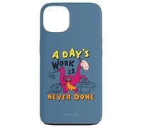 Custodia per iPhone 13 The Flintstones Dino A Day's Work Is Never Done