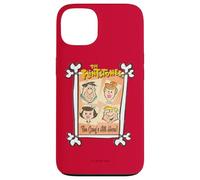 Custodia per iPhone 13 The Flintstones Fred Wilma The Gang's All Here