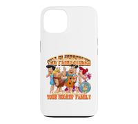 Custodia per iPhone 13 The Flintstones | Merce in stile vintage anni '80-90 | WBUPUFLN05