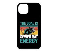 Custodia per iPhone 13 The Goal Is Sewer Rat Energy Meme caotico -