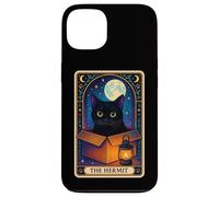 Custodia per iPhone 13 The Hermit Gatto Carta Dei Tarocchi