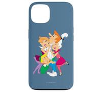 Custodia per iPhone 13 The Jetsons George Jane Judy Elroy Group Hug