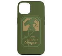 Custodia per iPhone 13 The Lord of the Rings Green Dragon Tavern