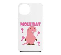 Custodia per iPhone 13 The Mole Rat - Simpatico disegno di opera d'arte digitale