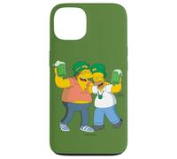 Custodia per iPhone 13 The Simpsons Homer and Barney Cheers to St. Patrick’s Day