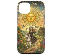 Custodia per iPhone 13 The Sun Tarot Card Celestial Maiden Horse