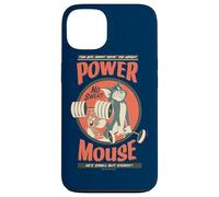 Custodia per iPhone 13 Tom and Jerry Power Mouse