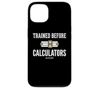 Custodia per iPhone 13 Trained Before Calculators Est Pre 1970 Engineering Humor