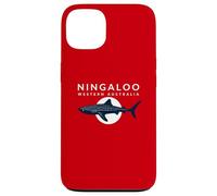 Custodia per iPhone 13 Tramonto dello squalo balena dell'Australia occidentale di Ningaloo