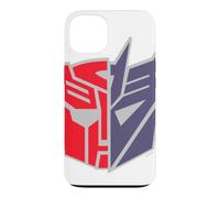 Custodia per iPhone 13 Transformers Head Red and Purple