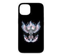 Custodia per iPhone 13 Transgender Phoenix Halloween Trans Flag Rising From Ashes