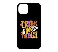 Custodia per iPhone 13 Trick Or Teach Ghost Teacher Halloween Costume Donna Uomo