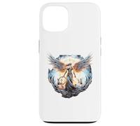 Custodia per iPhone 13 Tu sei il mio angelo custode e veglia su di me