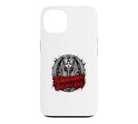 Custodia per iPhone 13 Tutankhamon Golden Egitto King Faraone