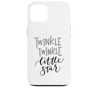 Custodia per iPhone 13 Twinkle Twinkle Little Star, decorazione per cameretta a tema cielo notturno