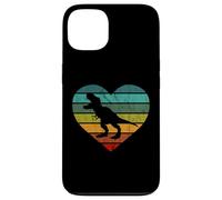 Custodia per iPhone 13 Tyrannosauro Cuore Dino Bambini Dinosauro Sauro T-Rex