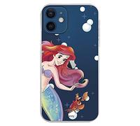 Custodia per iPhone 13 Ufficiale Disney Ariel e Sebastian Bolle - La Sirenetta. Scegli il design che ti piace di più per il tuo iPhone 13.