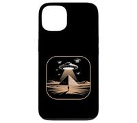 Custodia per iPhone 13 UFO Piramide Aliena Antico Mistero Rapimento Spazio Uomini Donne