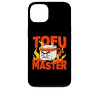 Custodia per iPhone 13 Umorismo vegano sul karate di Tofu Master Angry Ninja