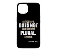 Custodia per iPhone 13 Un apostrofo non rende la parola grammatica inglese plurale