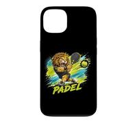 Custodia per iPhone 13 Un Giocatore Di Padel Alla Moda - Un Leone Che Gioca A Padel
