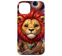 Custodia per iPhone 13 Un leone pop è venuto da un mondo diverso