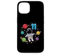 Custodia per iPhone 13 Undicesimo Compleanno Astronauta Pianeti 11° Carino Spazio Adorabile