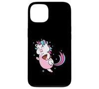Custodia per iPhone 13 Unicorno che gioca a rugby o