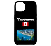 Custodia per iPhone 13 Vancouver viaggio souvenir Canada amante della città bandiera canadese