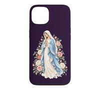 Custodia per iPhone 13 Vergine Maria Preghiera cattolica e devozione mariana